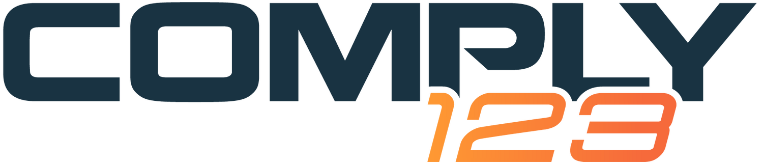 Comply123 logo header.